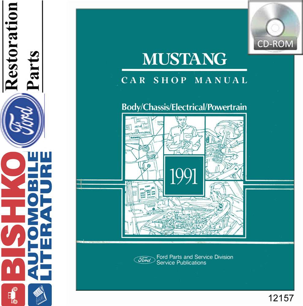1991 Ford Mustang Shop Service Repair Manual PDF