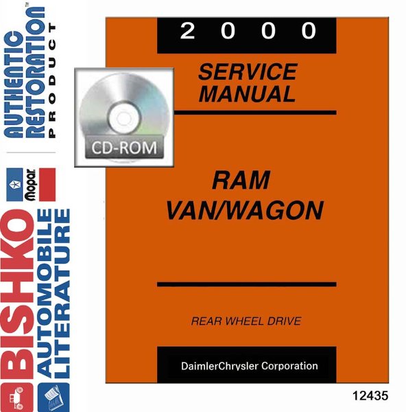 2000 Dodge Truck Ram Van, Ram Wagon Factory Shop Service Manual