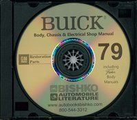 1979 BUICK Full Line Body, Chassis & Electrical Service Manual sample image