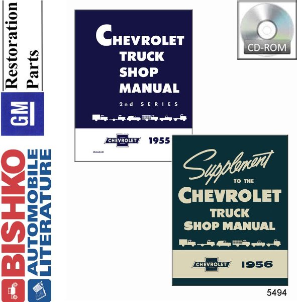 1955–1956 Chevrolet Truck All Models Factory Shop Service Manual