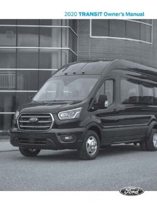 2020 Ford Transit Owner's Manual