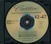 1943-47 CADILLAC Full Line Body, Chassis & Electrical Shop Manual sample image