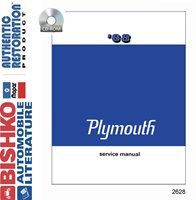 1968 PLYMOUTH Body, Chassis & Electrical Repair Shop Manual sample image