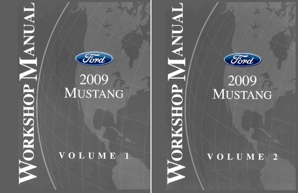 2009 Ford Mustang Factory Shop Service Manual