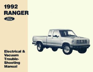 1992 Ford Truck Ranger Wiring Diagrams Manual