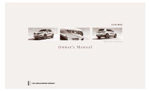 2015 Lincoln MKC Owner's Manual