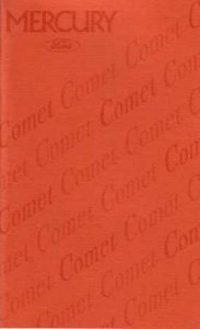 1975 Mercury Comet Owner's Manual