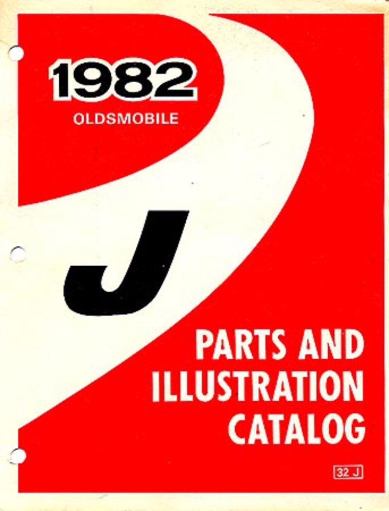 1982 1983 Oldsmobile Firenza Parts Numbers Book List Guide Interchange Drawings