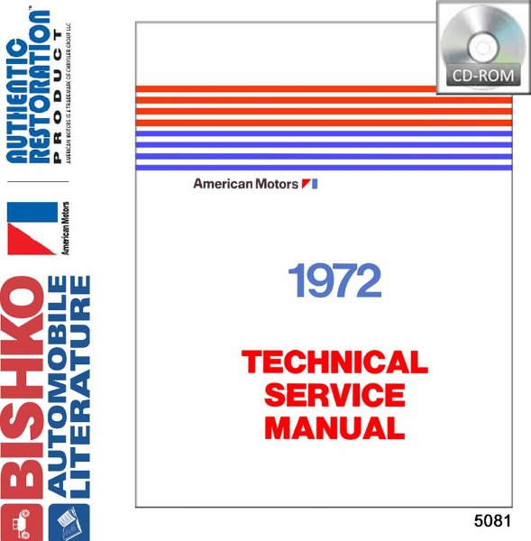1972 AMC All Models Factory Shop Service Manual