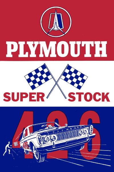 1963 Plymouth 426 Super Stock Owner's Manual