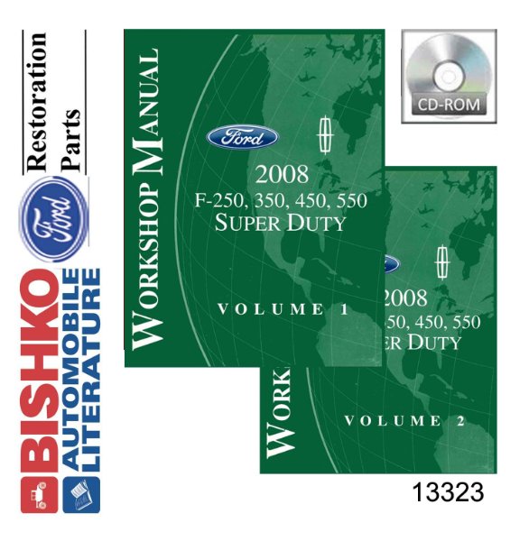 2008 Ford Truck F250-F550, Super Duty Factory Shop Service Manual