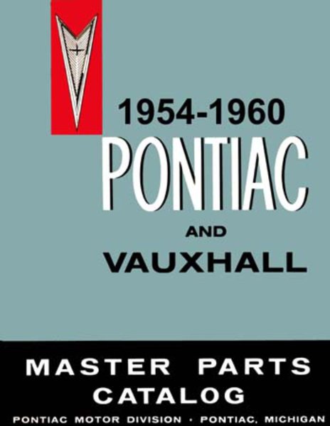1954–1960 Pontiac All Models Parts Book