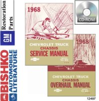 1968 Chevrolet 10-60 Series Truck Shop Service Repair Manual PDF Engine Wiring sample image
