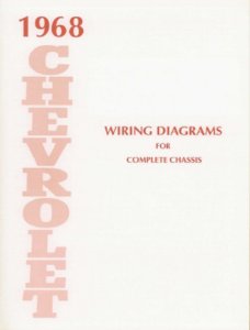 1968 Chevrolet Belaire, Caprice, Impala Wiring Diagrams Manual