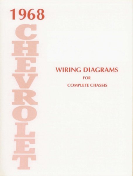 1968 Chevrolet Belaire, Caprice, Impala Wiring Diagrams Manual