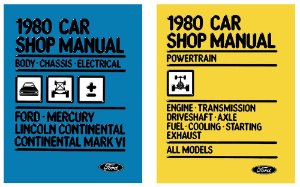 1980 Ford LTD, Marquis, Mark VI Factory Shop Service Manual