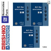 1998 Chevrolet Astro Van, GMC Safari Shop Service Repair Manual PDF sample image