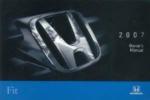 2007 Honda FIT Owner's Manual