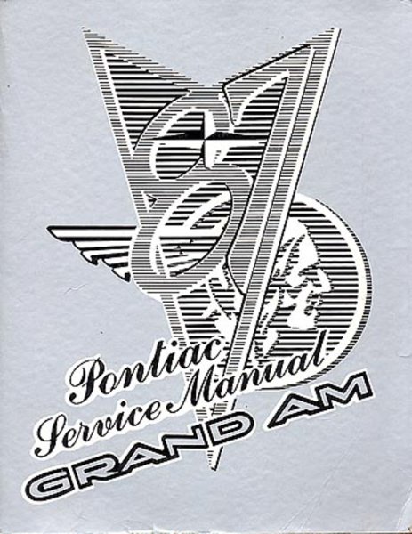 1987 Pontiac Grand Am Factory Shop Service Manual