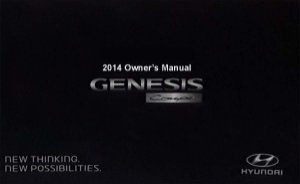 2014 Hyundai Genesis Owner's Manual