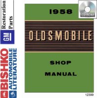 1958 Oldsmobile Shop Service Repair Manual PDF sample image