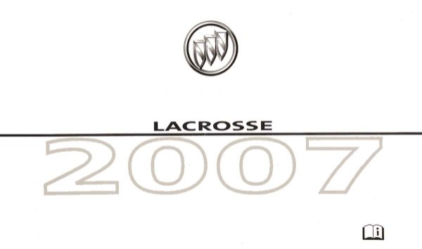 2007 Buick LaCrosse Owner's Manual