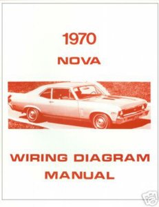 1970 Chevrolet Chevy II, Nova Wiring Diagrams Manual