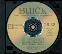 1926-32 BUICK Full Line Body, Chassis & Electrical Service Manual