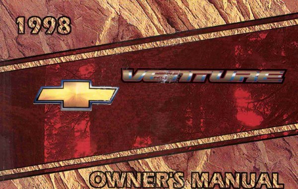 1998 Chevrolet Venture Owner's Manual