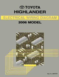 2006 Toyota Highlander Wiring Diagrams Manual