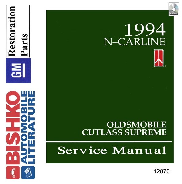 1994 Oldsmobile Cutlass Supreme Factory Shop Service Manual