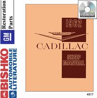 1962 CADILLAC Body, Chassis & Electrical Service Manual sample image