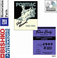 1949-54 PONTIAC Body, Chassis & Electical Shop Manual sample image