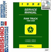 1998 DODGE RAM TRUCK Body, Chassis & Electrical Service Manual sample image