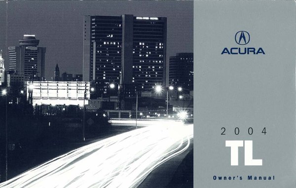 2004 Acura TL Owner's Manual
