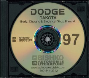 1997 Dodge Truck Dakota Factory Shop Service Manual