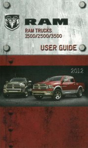 2012 Dodge Ram 1500/2500/3500 Truck Owner's Manual
