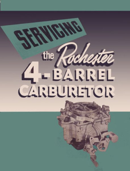 1955–1956 Buick Rochester 4-Barrell Carburetor Factory Shop Service Manual