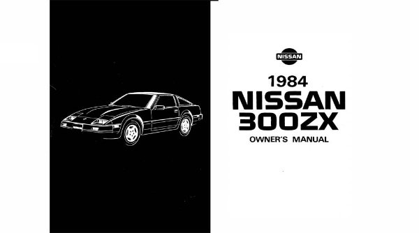 1984 Nissan 300ZX Owner's Manual