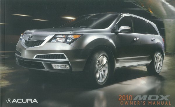 2010 Acura MDX Owner's Manual