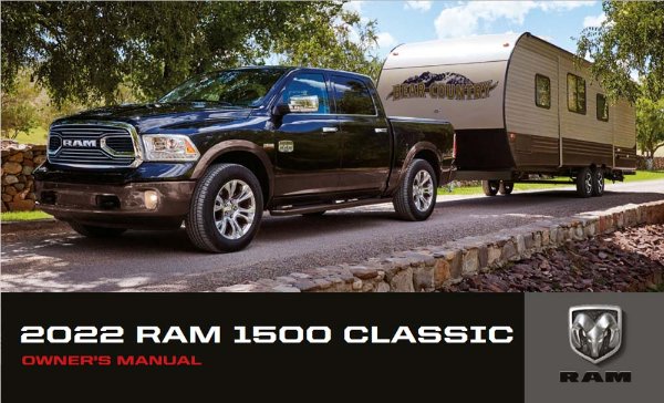 2022 Dodge Ram 1500 Classic Truck Owner's Manual