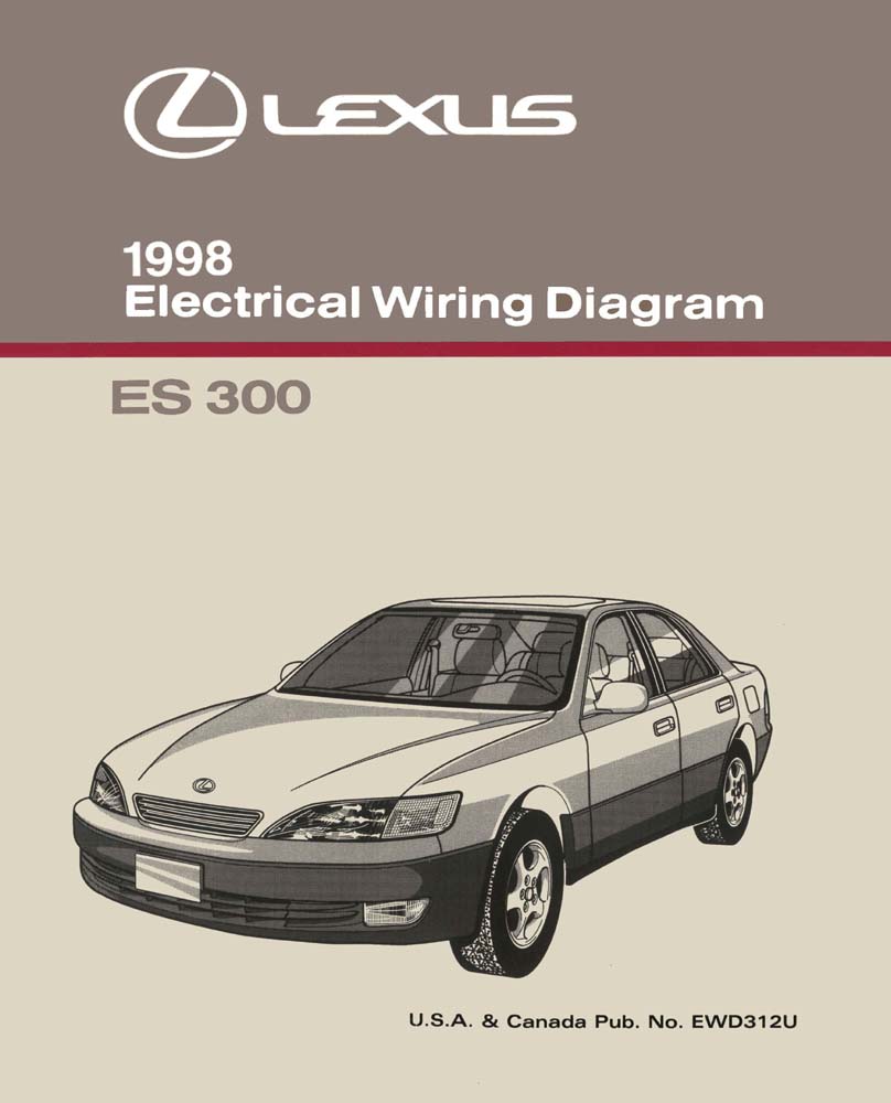 1998 Lexus ES 300 Wiring Diagrams Manual