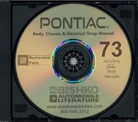 1973 PONTIAC Body, Chassis & Electrical Service Manual sample image