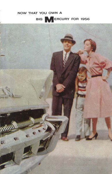 1956 Mercury Custom, Medalist, Montclair, Monterey Owner's Manual