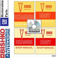 1965 PONTIAC Full Line (w/Tempest) Body, Chassis & Electrical Service Manual sample image