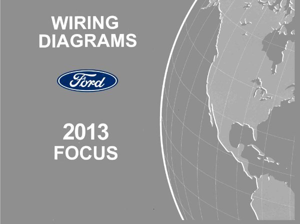 2013 Ford Focus Wiring Diagrams Manual