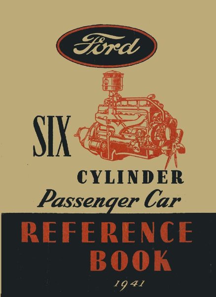1941 Ford 6 Cylinder Owner's Manual