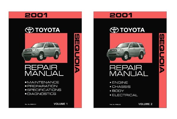 2001 Toyota Sequoia Factory Shop Service Manual