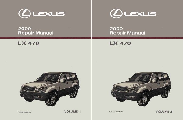 2000 Lexus LX 470 Factory Shop Service Manual