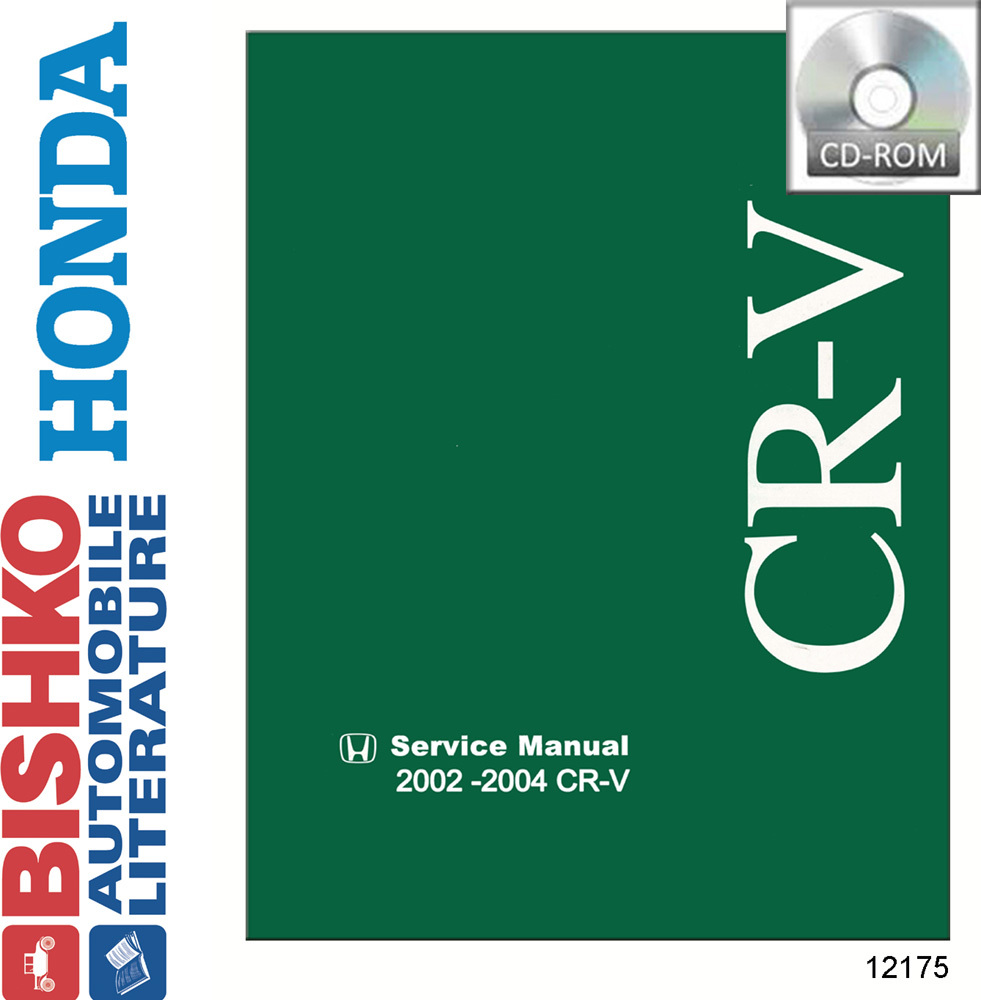 2002–2004 Honda CR-V Factory Shop Service Manual